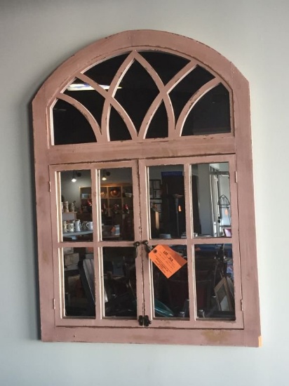 WALLMOUNT WINDOW FRAME WITH MIRROR