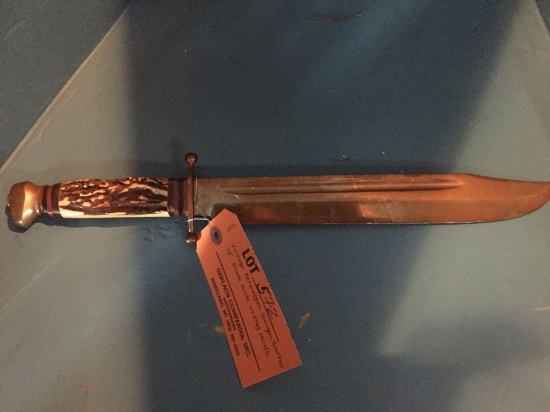 VINTAGE REHWAPPEN SOLINGEN ROSTFREI 12" BLADE KNIFE