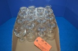 (16) STEMMED WATER GOBLETS, 11 1/2 OZ