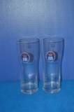 BOX OF (6) HB MUNCHEN .5L GLASSES