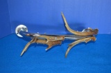 WALL MOUNT ANTLER HAT/COAT RACK