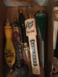 BOX OF (5) ASSORTED TAP HANDLES