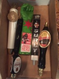 BOX OF (5) ASSORTED TAP HANDLES