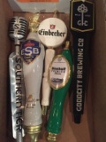 BOX OF (5) ASSORTED TAP HANDLES
