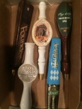 BOX OF (5) ASSORTED TAP HANDLES