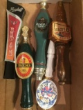 BOX OF (5) ASSORTED TAP HANDLES