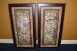 PAIR OF FRAMED AND MATTED PRINTS, 