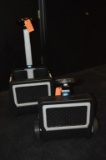 (2) FOLDING HAND TRUCK STYLE CRATES