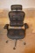 MESH TYPE HIGHBACK OFFICE CHAIR WITH HEADREST, BLACK