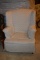 WING CHAIR WITH SLIP COVER, NO CUSHION
