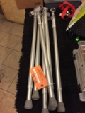 (6) TELESCOPING POLES