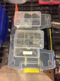 (4) PARTS ORGANIZERS WITH HARDWARE
