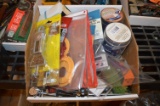 BOX OF ASSORTED WOODWORKING TOOLING