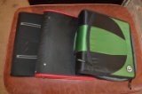 (3) NOTE BOOK CASES
