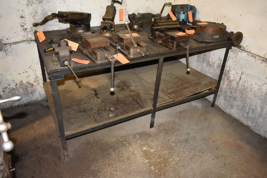 WORKBENCH 72" x 43" x 33"HIGH WITH 4" VISE