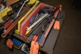 BIN WITH ASSORTED HAND TOOLS