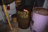 55 GALLON DRUM WITH CONTENTS