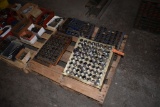 PALLET WITH LARGE ASSORTMENT OF COLLETS