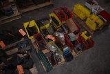 LARGE ASSORTMENT OF HOLD DOWN CLAMP DOWNS ON PALLET