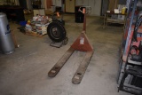 ATLAS PALLET JACK, 5,500 LB. CAPACITY, S/N: P0827