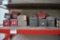 (9) TOOLBOXES WITH SOME MISC. CONTENTS AND BOX OF