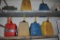 ASSORTED FUEL CANS, DIESEL, GAS AND KEROSENE