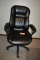 BLACK OFFICE CHAIR ON CASTERS