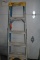 WERNER 5' FIBERGLASS STEP LADDER, BLUE