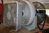 (3) ASSORTED FANS