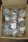 LOT OF PORCELIAN SNOWMENT (NEW)