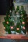 WOOD CRATE OF VINTAGE 7UP POP BOTTLES