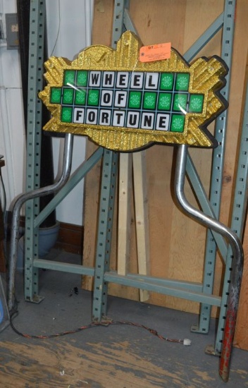 WHEEL OF FORTUNE LIGHT