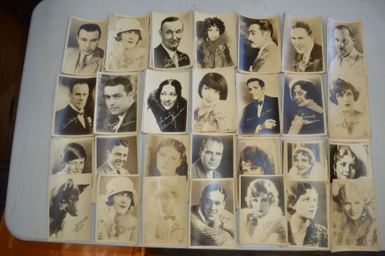 SIGNED VINTAGE 5x7 PHOTOS AND MOVIE SLIDES