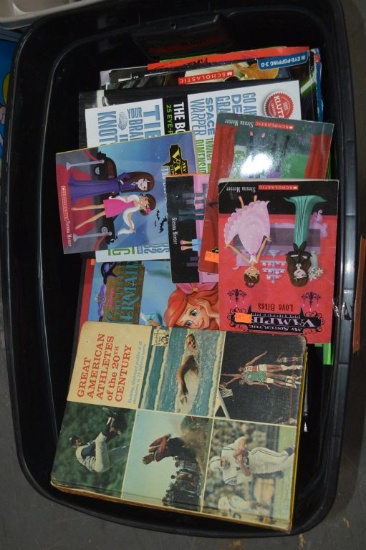 BIN OF MISC. BOOKS