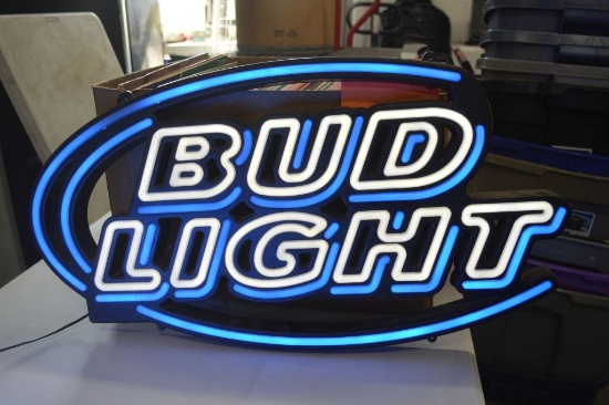 BUD LIGHT BEER SIGN