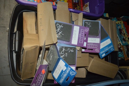 500 PLUS VINTAGE NEW OLD STOCK TSR FIGURES, 1980'S