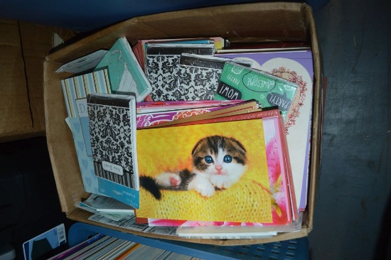 INVITATIONS AND STATIONARY IN BOX