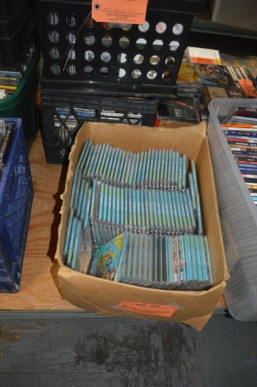 CASE OF ZOOBILEE ZOO CD'S