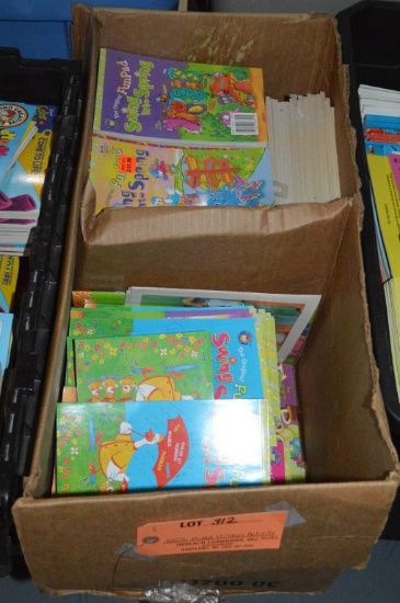 100'S OF MIXED CHILDREN'S ACTIVITY BOOKS IN