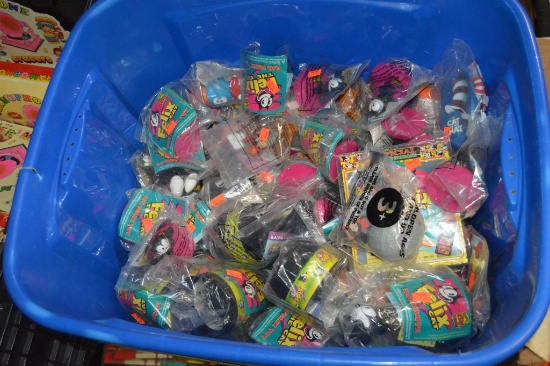 1990'S FELIX THE CAT TOYS IN BLUE BIN