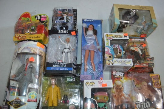 BIN FULL OF MIXED NEW SEALED TOYS
