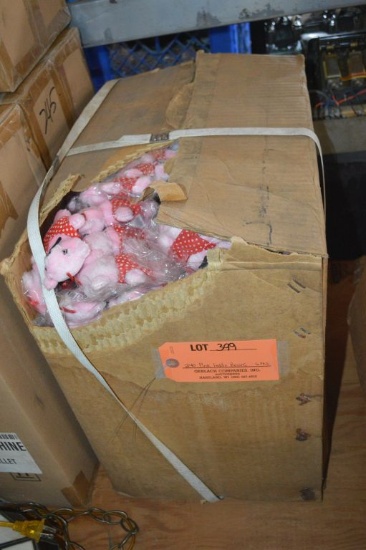 BOX OF 240 PINK TEDDY BEARS