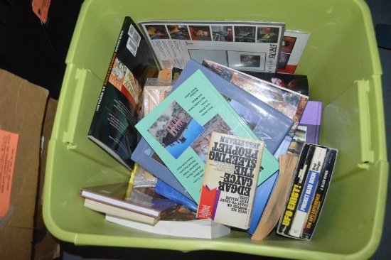 MISC. BOOKS IN GREEN BIN
