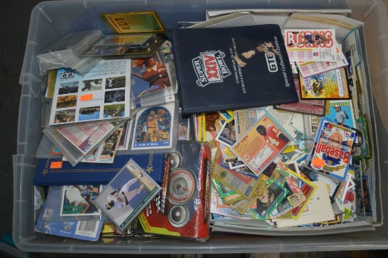 LOT OF MIXED SPORTS CARDS, 1980'S - 2000'S