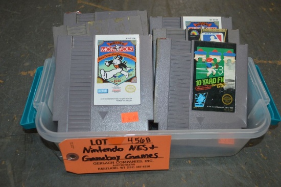 NINTENDO NES AND GAMEBOY GAMES