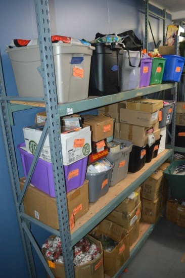 (1) SECTION OF PALLET RACKING, 9'W x 2'D x 9 1/2'H