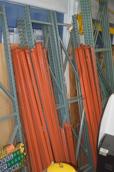 DISASSEMBLED PALLET RACKING
