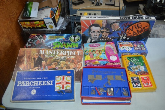 BIN FULL OF MISC. BOARD GAMES