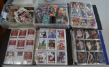 BIN FULL OF MIXED SPORTS CARDS, 1980'S TO 2000