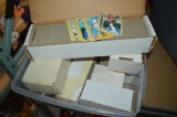 100'S OF BASEBALL CARDS IN BIN
